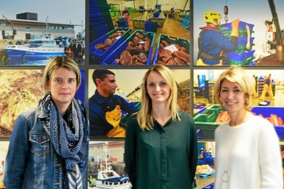 Galerie de visite de la Criée de Roscoff