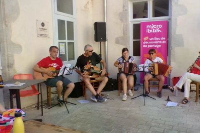 Concert Les Blouses // Opus Café