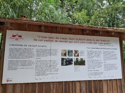 Balades à roulettes - Chalet François Mauriac - Saint-Symphorien