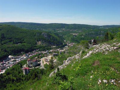La Roche Brûlée depuis Morez