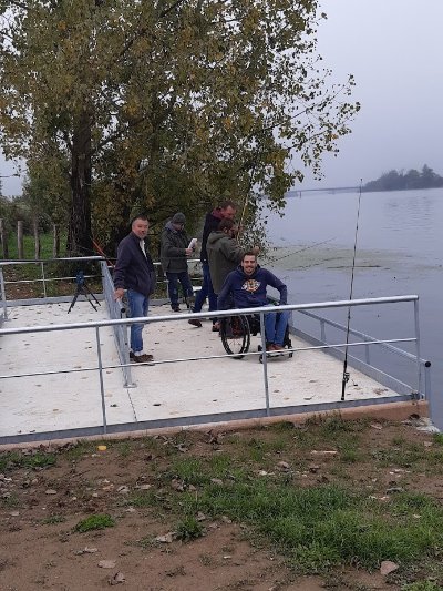 Ponton de pêche PMR