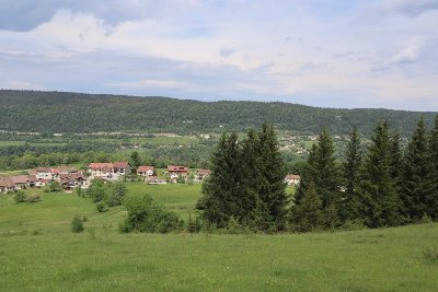 Sur le Bévet depuis La Mouille