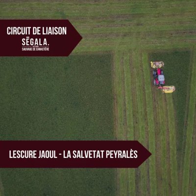 circuit de liaison VTT VAE - Lescure Jaoul  /  La Salvetat Peyralès