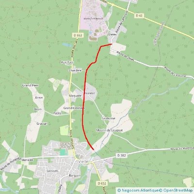 Bande Cyclable du bourg de Vielle