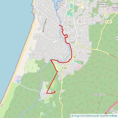 Capbreton, son bourg, son village