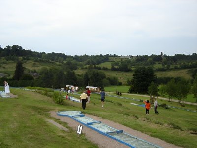 Mini-golf à Dévalparc - Le Mesnil Bacley