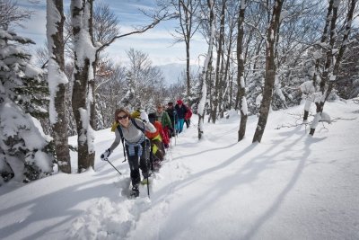 Randonnée raquettes en Val d'Azun
