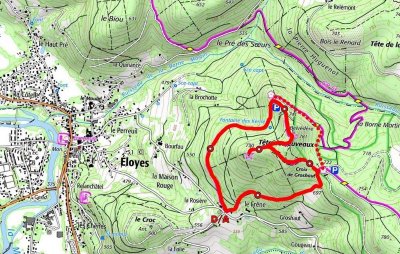 Circuit pédestre - Les Hauts Champs