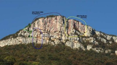 Site d'escalade - Crossey 1