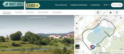 Circuit de découverte du lac des Rouges Truites