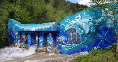 Chemin cache-cache à l'eau