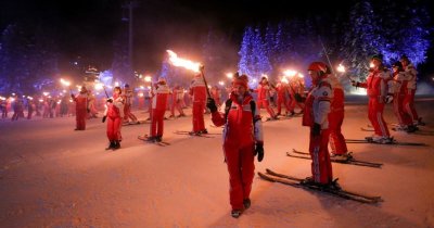 Les nocturnes de ski à la Poya