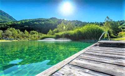 Bassin de baignade biologique de Roquebillière
