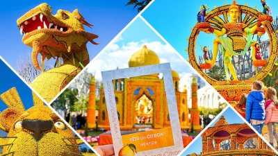 92ème Fête du Citron® - Exposition de motifs d'agrumes