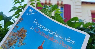 Promenade des villas de Châtelaillon-plage