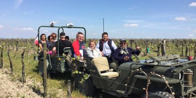 Découverte du vignoble en JEEP - Cognac Barbot-Marcadier