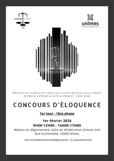Concours  d'Eloquence