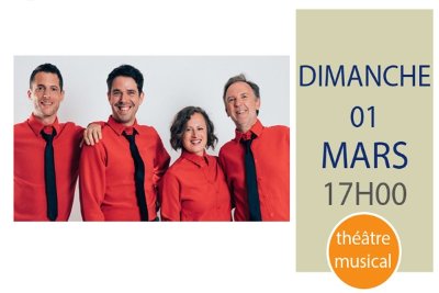 Festival L'Emoi des Mots Théâtre "Les Goguettes en trio mais à 4"