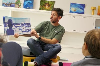 Atelier familles "Tableau de montagne"