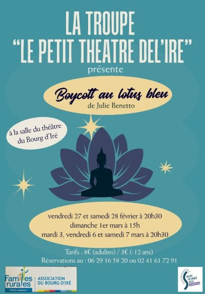 Le lotus bleu - Théâtre au Bourg-d'Iré
