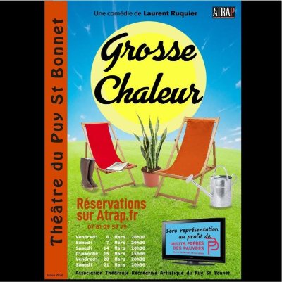 L'ATRAP, GROSSE CHALEUR EN MARS