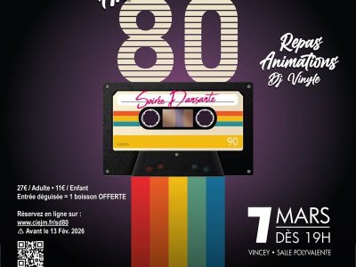 Soirée Année 80