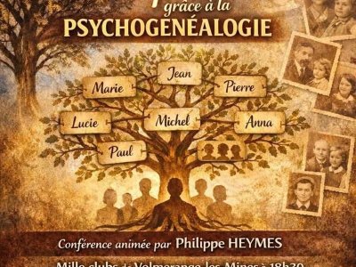 Conférence : Décodez votre prénom grâce à la psychogénéalogie
