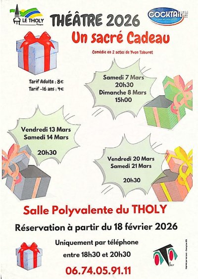 Théâtre - Un sacré cadeau