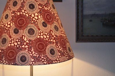 Atelier de réfection d'un abat-jour