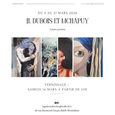 Exposition de peinture : Dualité et Passion - JL Dubois et MChapuy