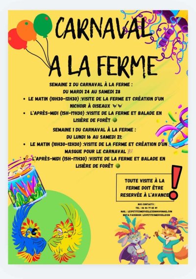 Carnaval à la ferme