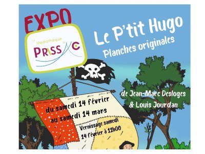 Exposition "Le P'tit Hugo planches originales"