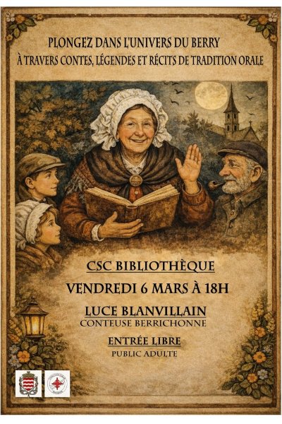 Lecture de contes, légendes et récits du Berry