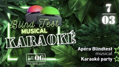 Soirée blind test & karaoké - Le QG