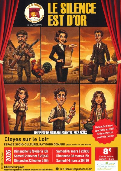 Théâtre - Le Silence est d'Or