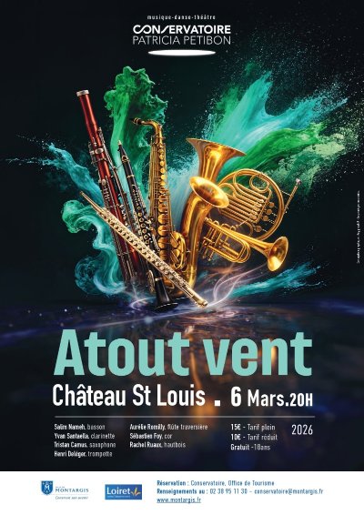 Concert A Tout Vent  - conservatoire Patricia Petitbon