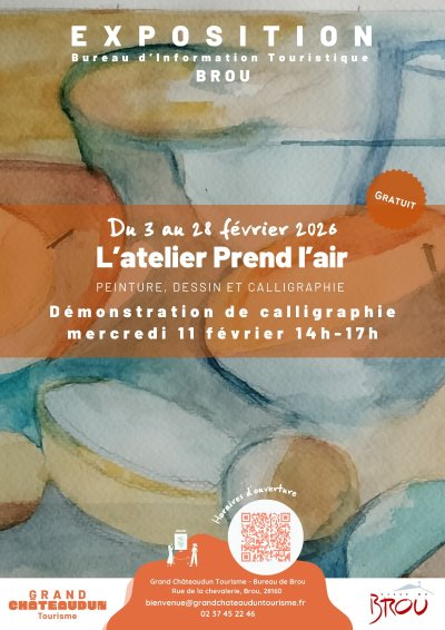 Exposition de peinture, dessin et caligraphie