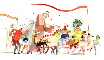 Graines de Moutards à Figeac : la parade loufoque