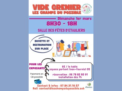 Vide Grenier à Etauliers