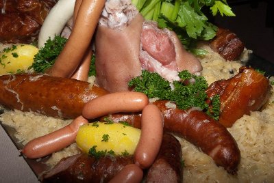 Repas choucroute