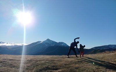 Randonnée accompagnée Mendi Gaiak : raquettes à neige (niveau 2)
