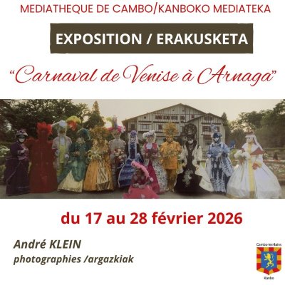Exposition de photographie : Le Carnaval de venise à Arnaga par André Klein