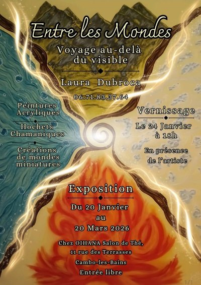 Exposition Entre mes Mondes : Voyage au-delà du visible