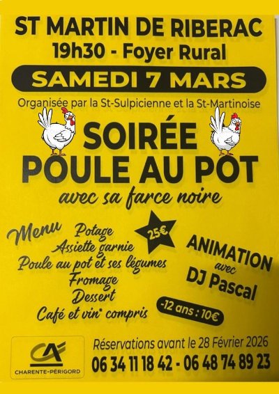 Soirée Poule au pot