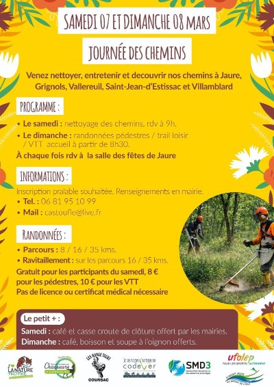 Journée des chemins : randos