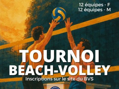 Tournoi Beach Volley
