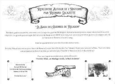 Rencontre autour de l'histoire "Premier bilan, un mariage tendu, la nuit ardente"