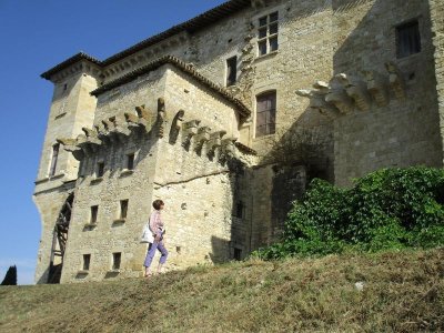Visite audio-guidée de Lavardens avec Baludio : La vie de château