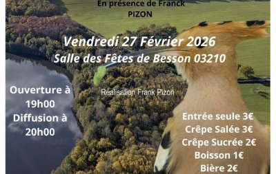 Projection du film Sologne par nature Bourbonnaise