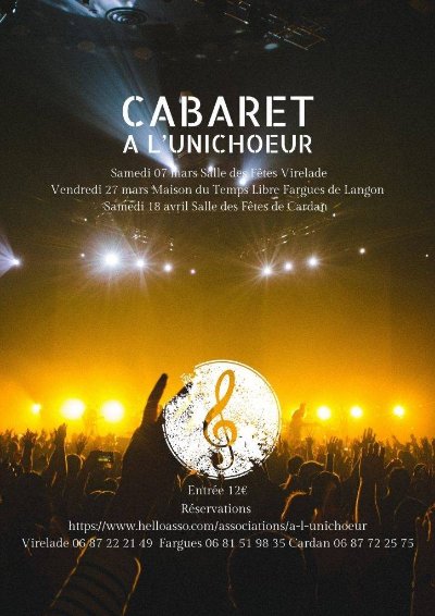 14ème Cabaret à Virelade